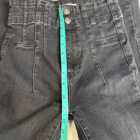 We The Free Charcoal Wide Leg Jeans size 25 - Picture 13 of 13